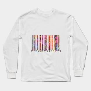 Colored barcode Long Sleeve T-Shirt